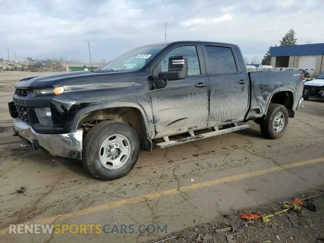 1 Photograph of a damaged car 1GC4YLEY7MF153505 CHEVROLET All Models 2021