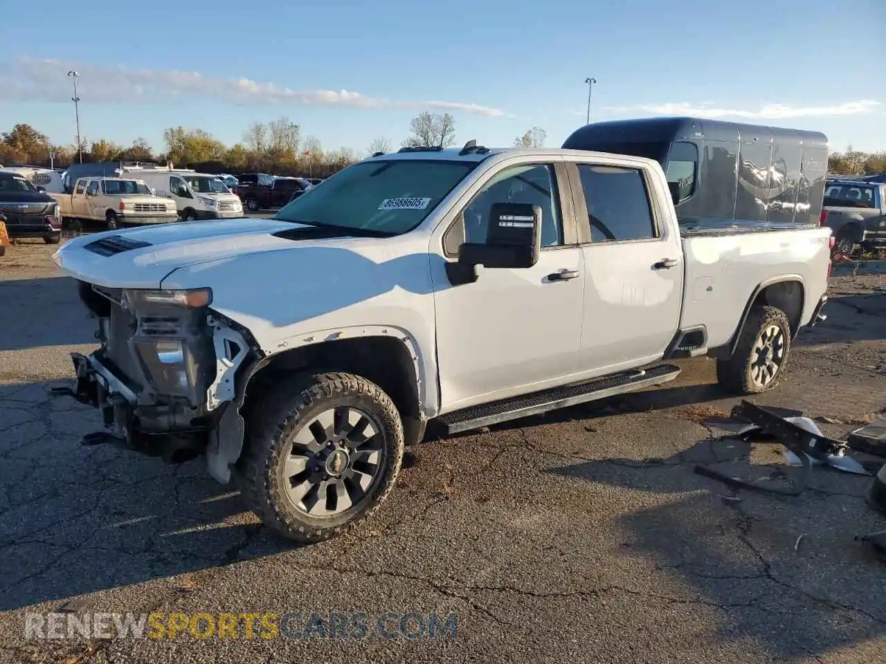 1 Photograph of a damaged car 1GC4YME70MF218949 CHEVROLET ALL Models 2021