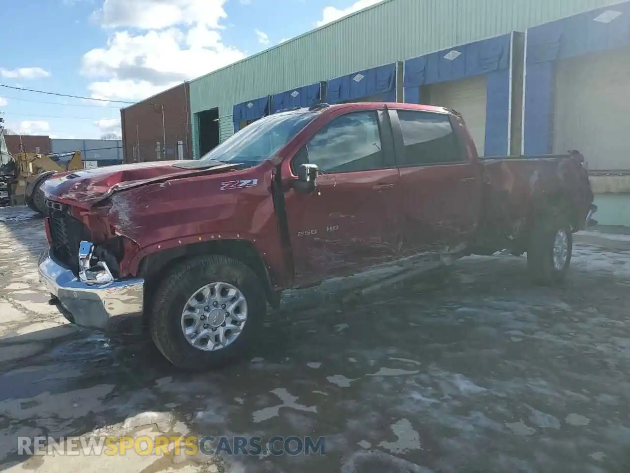 1 Photograph of a damaged car 1GC4YNE75MF262743 CHEVROLET ALL Models 2021