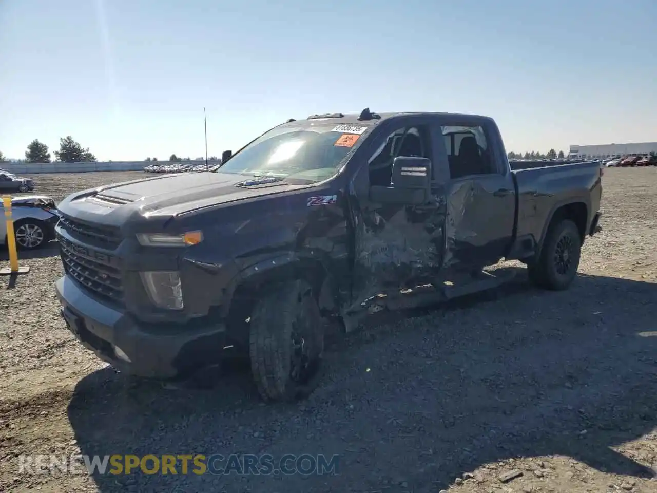 1 Photograph of a damaged car 1GC4YPEY3MF265077 CHEVROLET ALL Models 2021