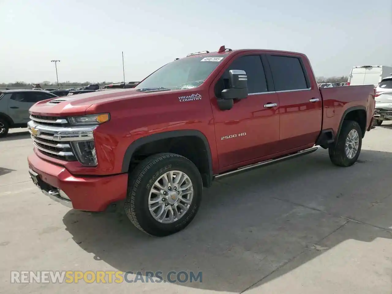 1 Photograph of a damaged car 1GC4YREY0MF140243 CHEVROLET ALL Models 2021