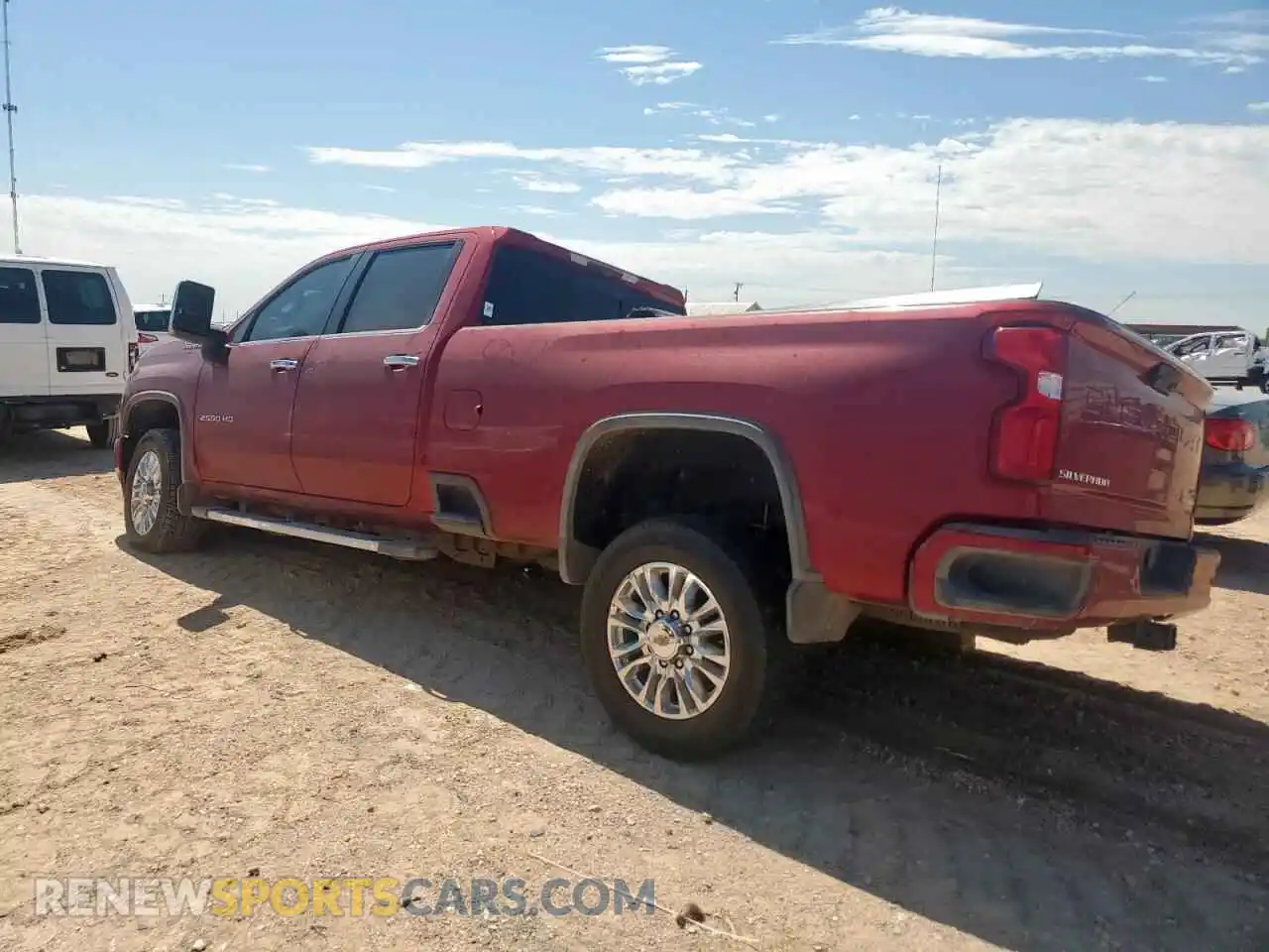 2 Photograph of a damaged car 1GC4YREY6MF233171 CHEVROLET ALL Models 2021