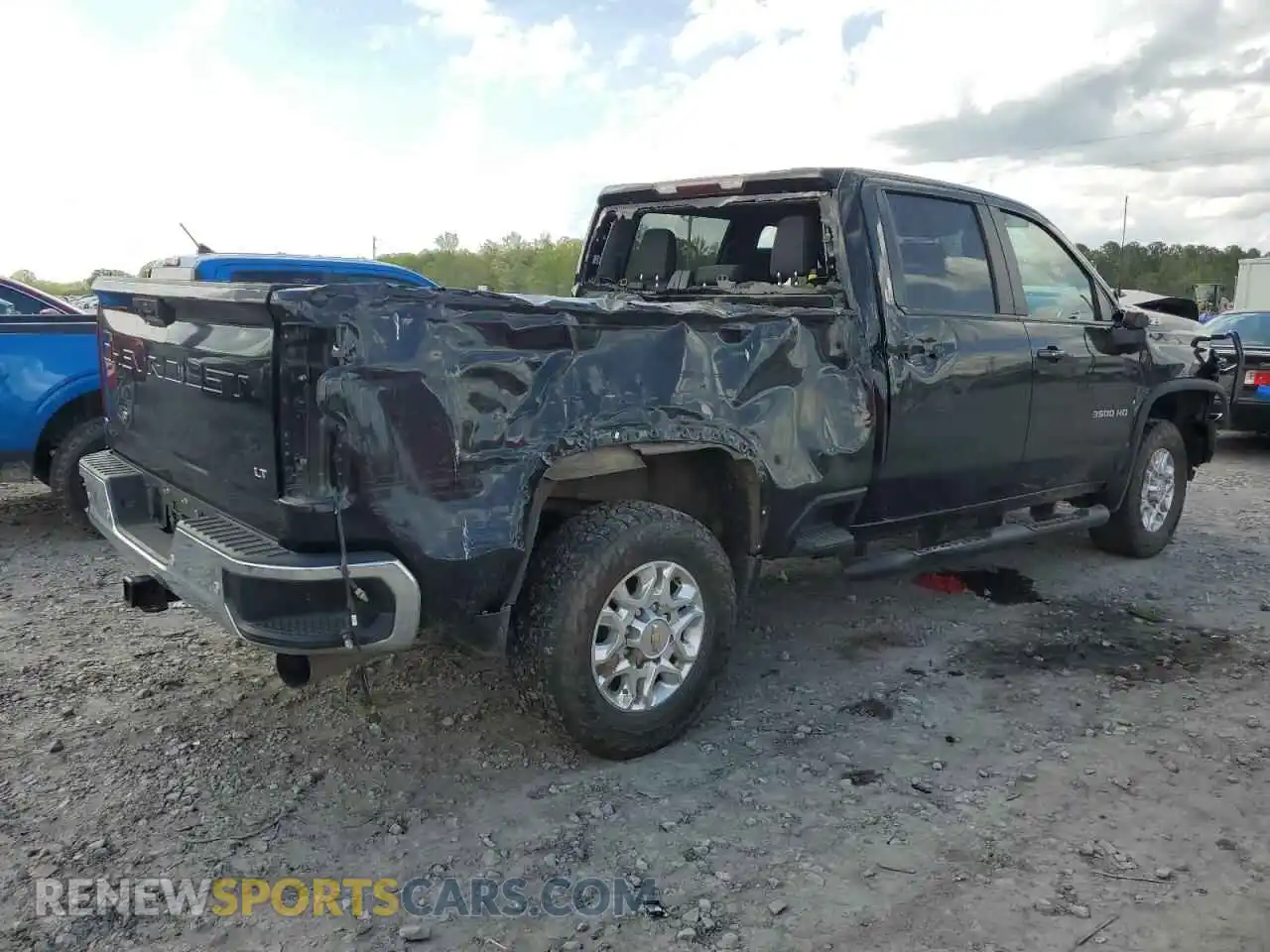 3 Photograph of a damaged car 1GC4YTEY3MF119948 CHEVROLET ALL Models 2021