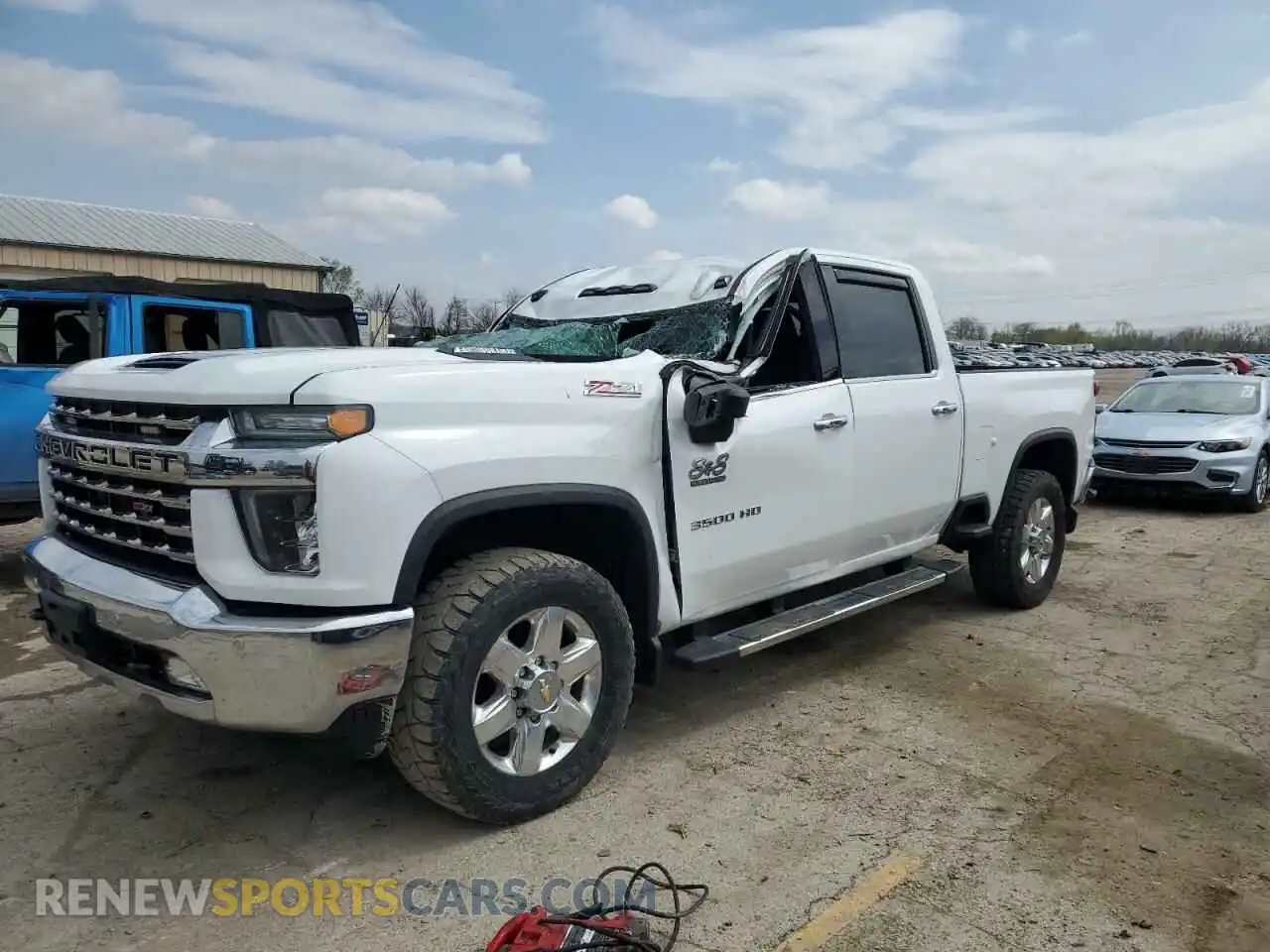 1 Photograph of a damaged car 1GC4YUEYXMF212424 CHEVROLET ALL Models 2021