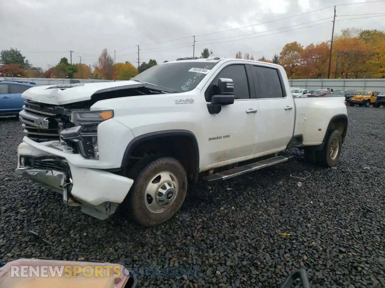 1 Photograph of a damaged car 1GC4YVEY5MF100197 CHEVROLET ALL Models 2021