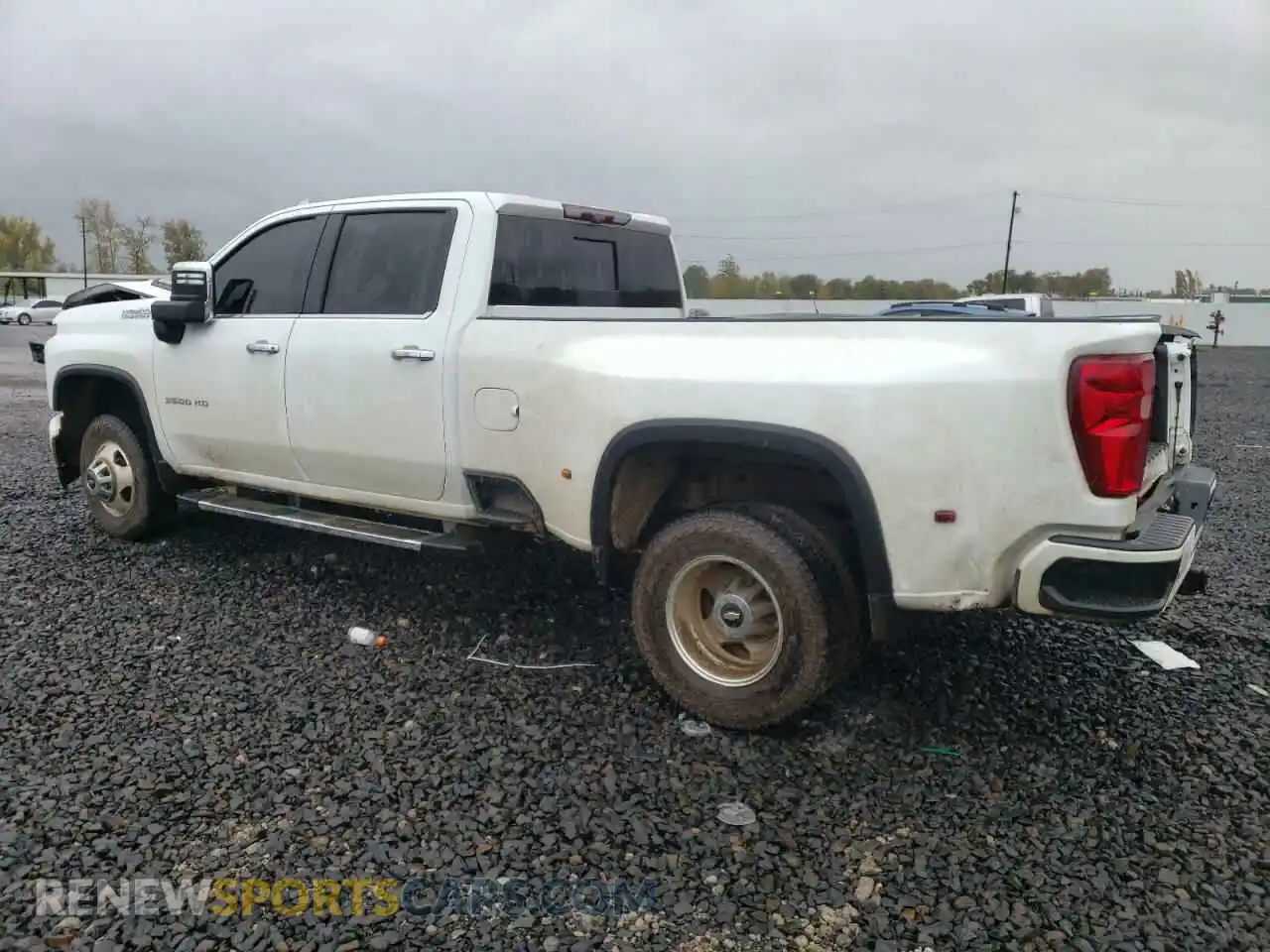 2 Photograph of a damaged car 1GC4YVEY5MF100197 CHEVROLET ALL Models 2021