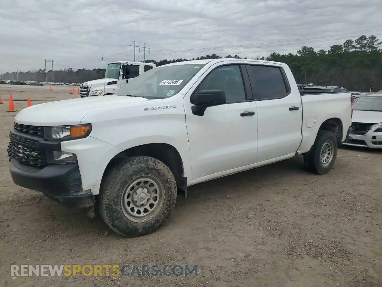 1 Фотография поврежденного автомобиля 1GCPWAEFXMZ314403 CHEVROLET ALL Models 2021