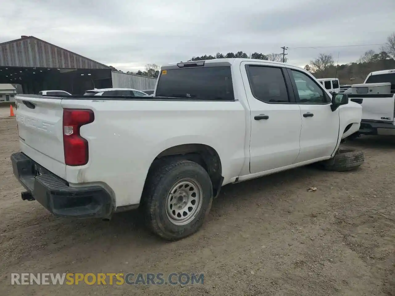 3 Фотография поврежденного автомобиля 1GCPWAEFXMZ314403 CHEVROLET ALL Models 2021