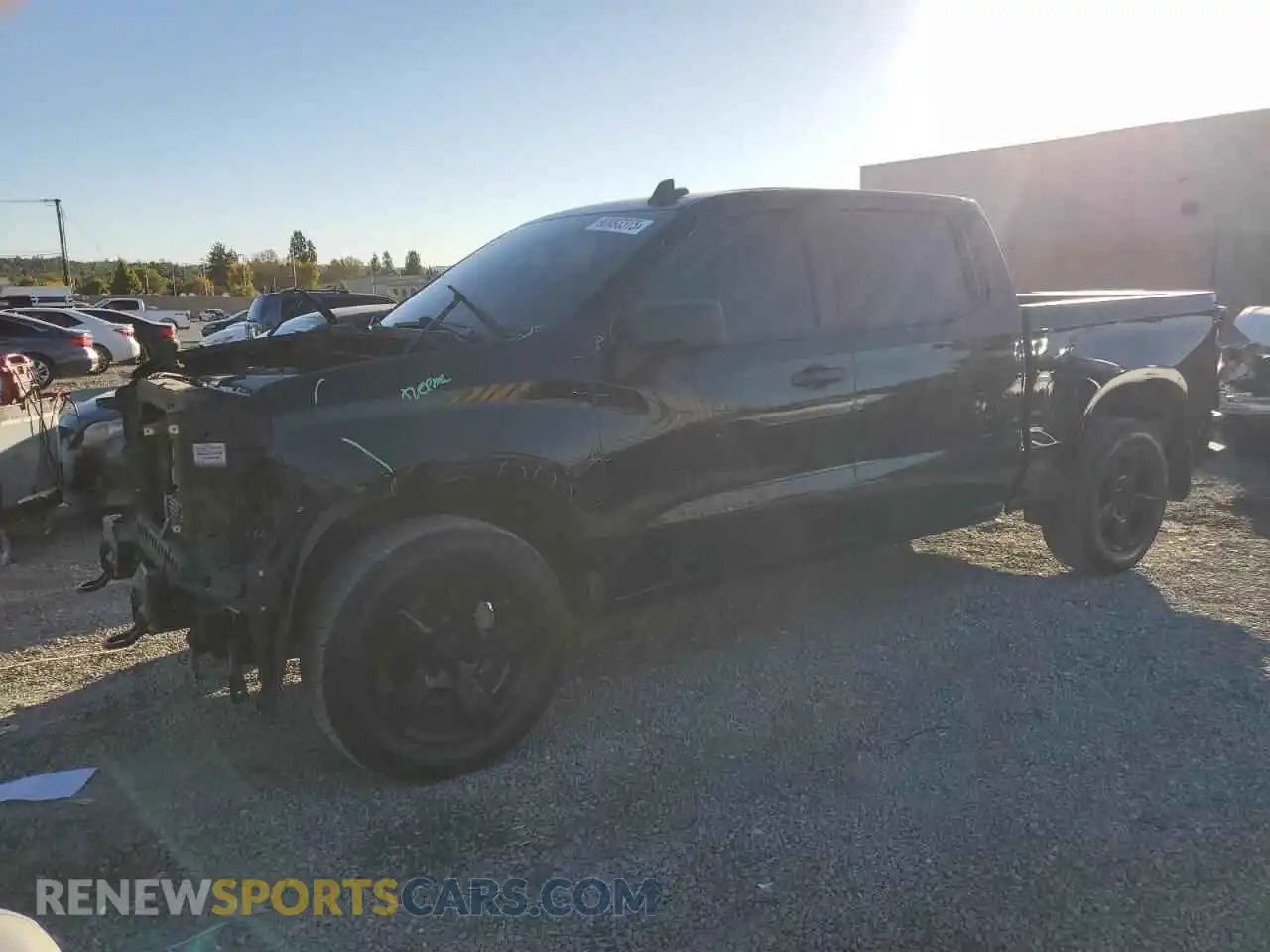 1 Photograph of a damaged car 1GCPWBEK0MZ255221 CHEVROLET ALL Models 2021