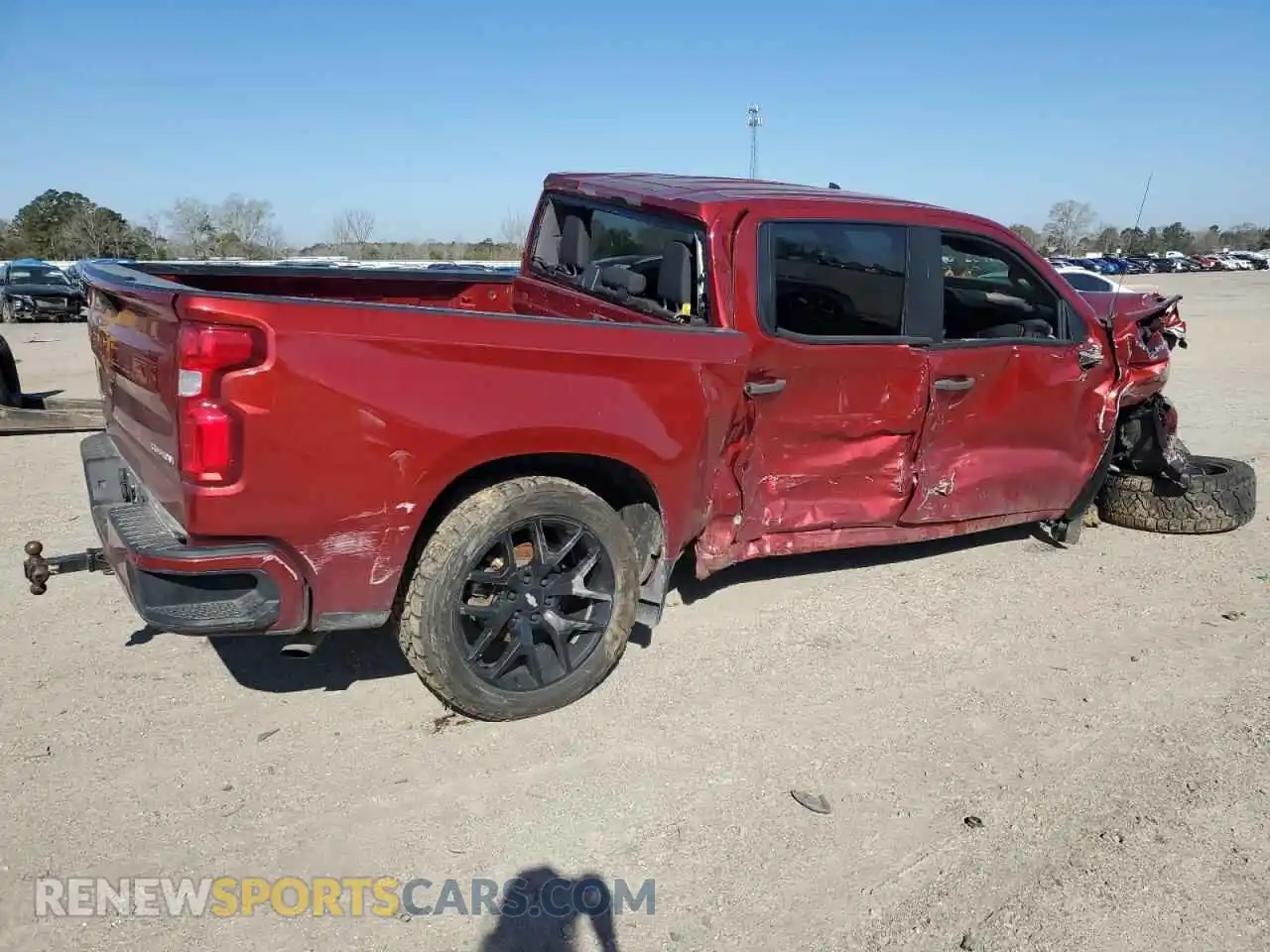 3 Photograph of a damaged car 1GCPWBEK6MZ213989 CHEVROLET ALL Models 2021