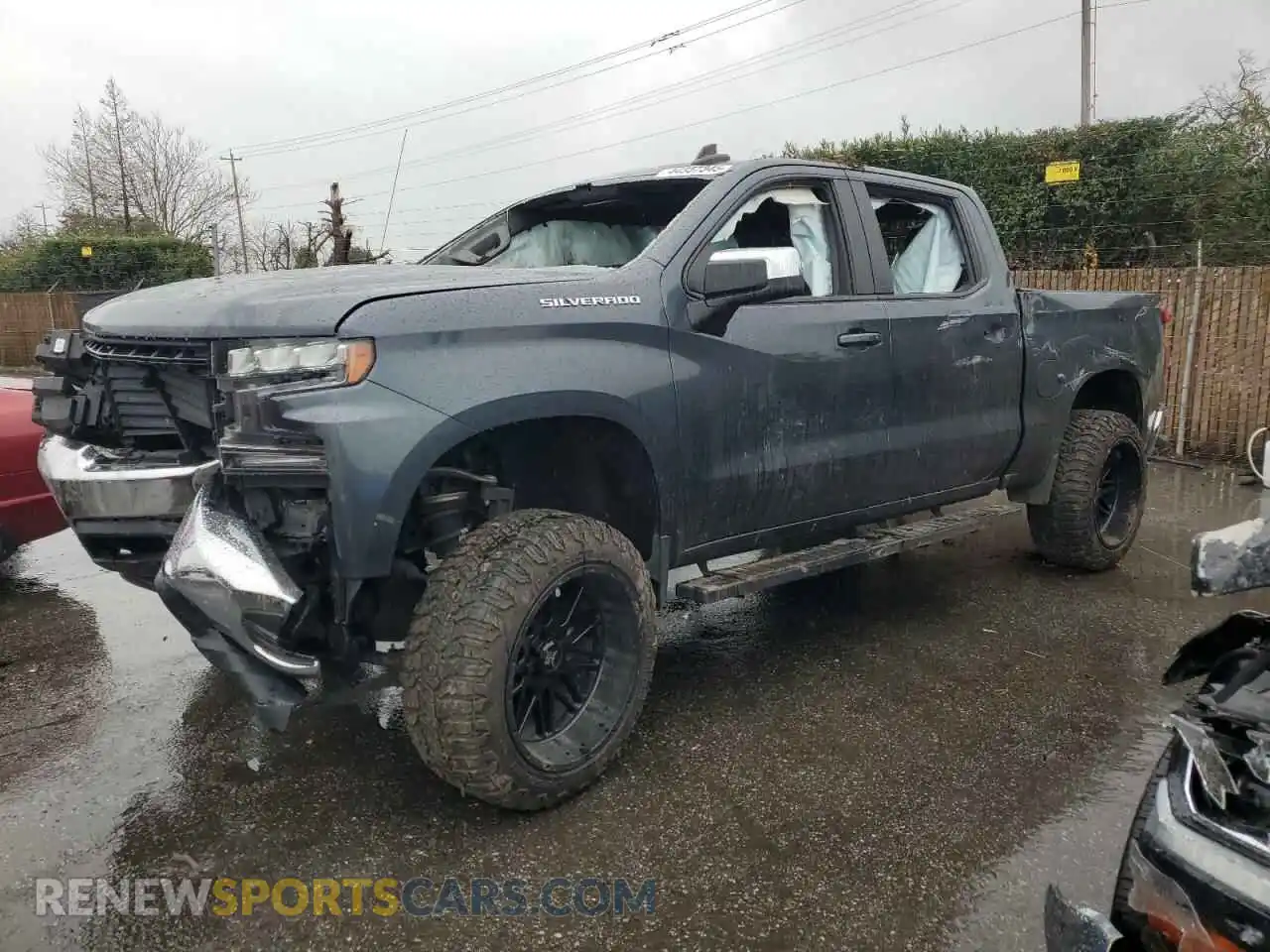 1 Photograph of a damaged car 1GCPWCED0MZ146572 CHEVROLET ALL Models 2021