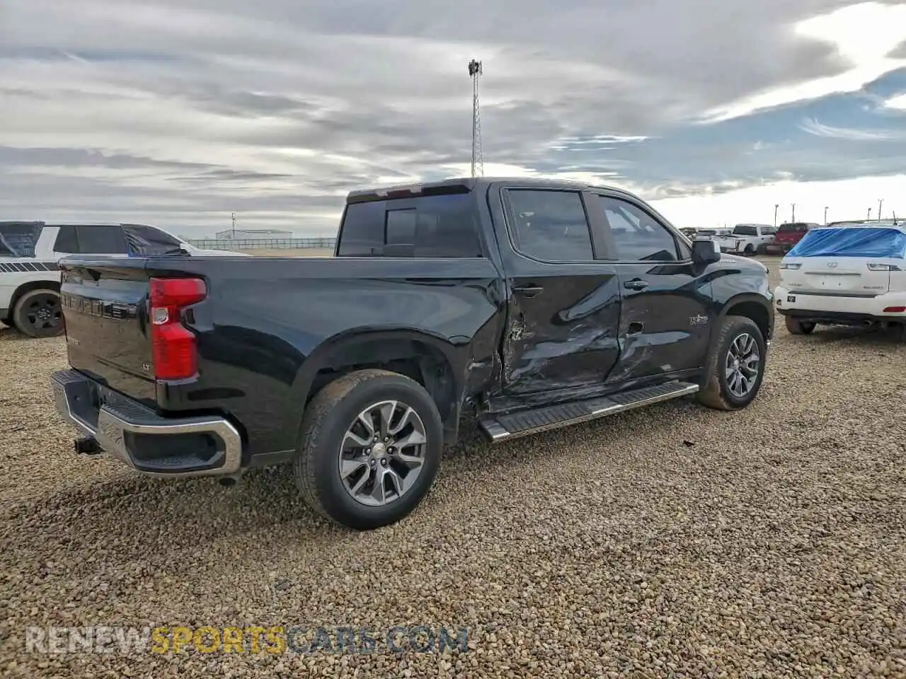 3 Photograph of a damaged car 1GCPWCED2MZ222907 CHEVROLET ALL Models 2021
