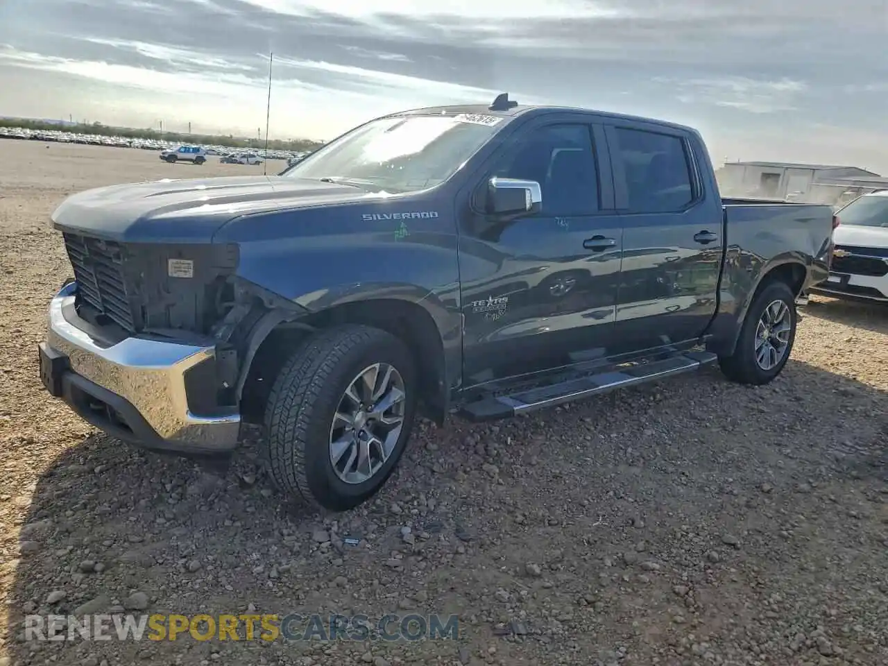 1 Photograph of a damaged car 1GCPWCED3MZ228117 CHEVROLET ALL Models 2021