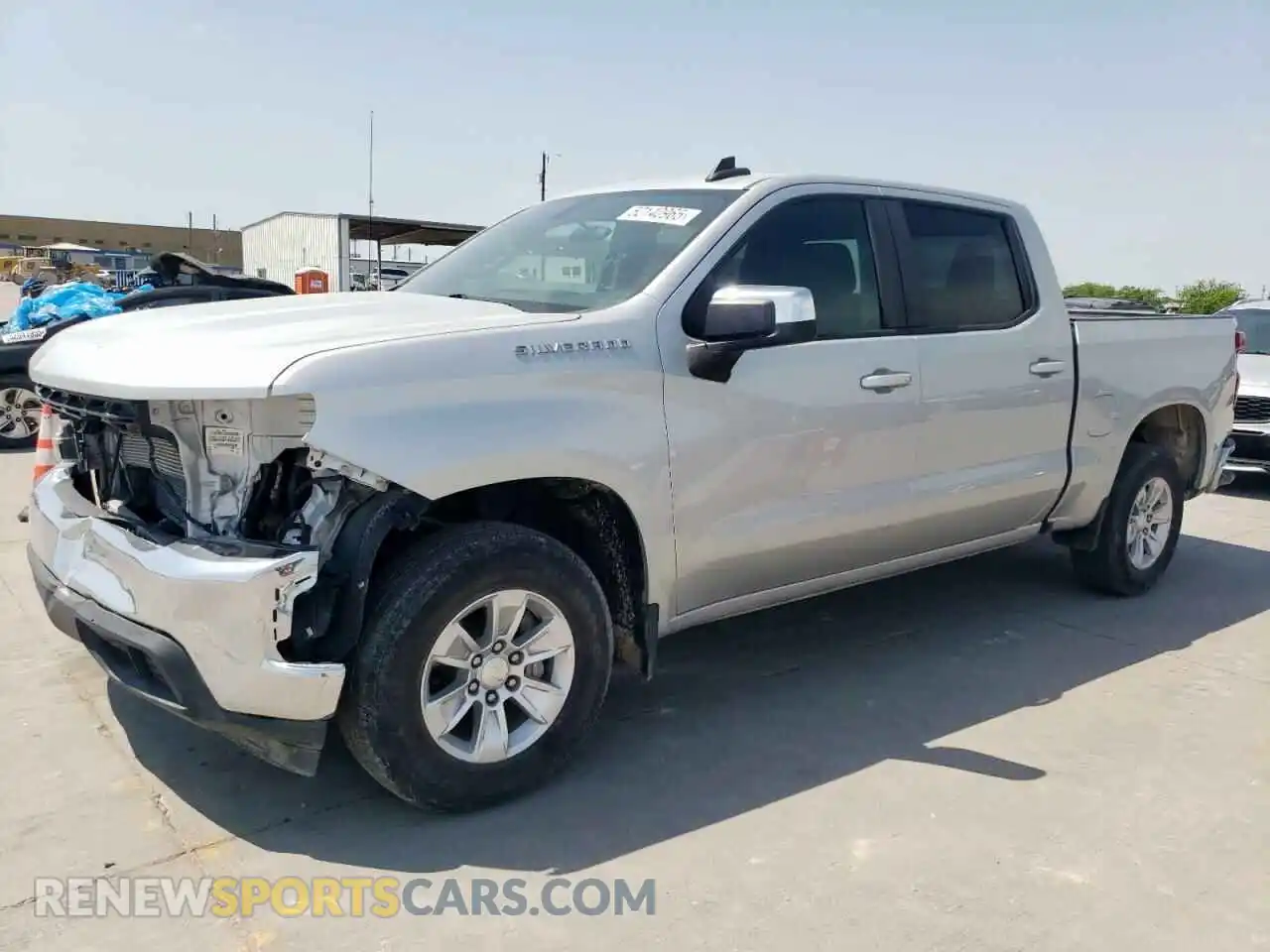 1 Photograph of a damaged car 1GCPWCED3MZ245290 CHEVROLET ALL Models 2021