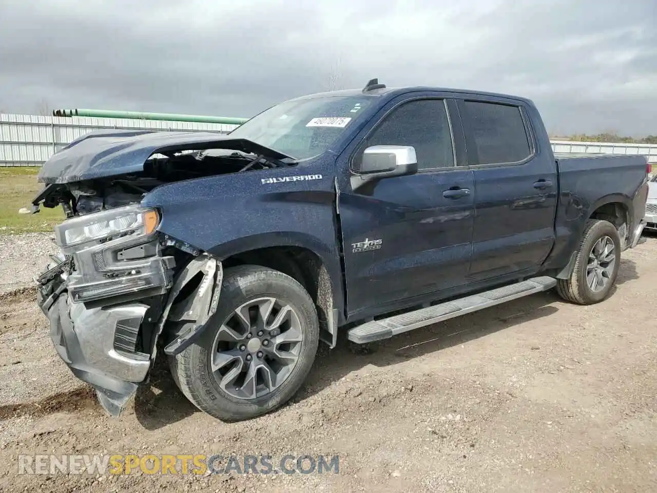 1 Photograph of a damaged car 1GCPWCED7MZ439921 CHEVROLET ALL Models 2021