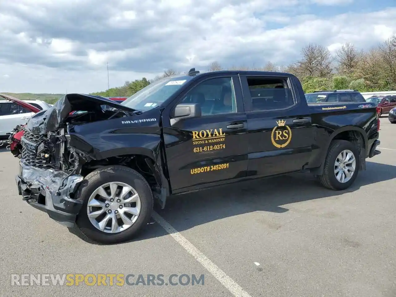 1 Photograph of a damaged car 1GCPYBEK0MZ248828 CHEVROLET ALL Models 2021