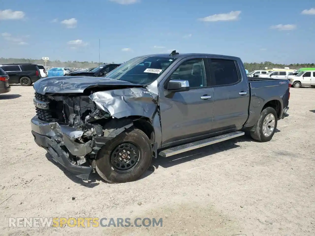 1 Photograph of a damaged car 1GCPYBEK3MZ351984 CHEVROLET ALL Models 2021