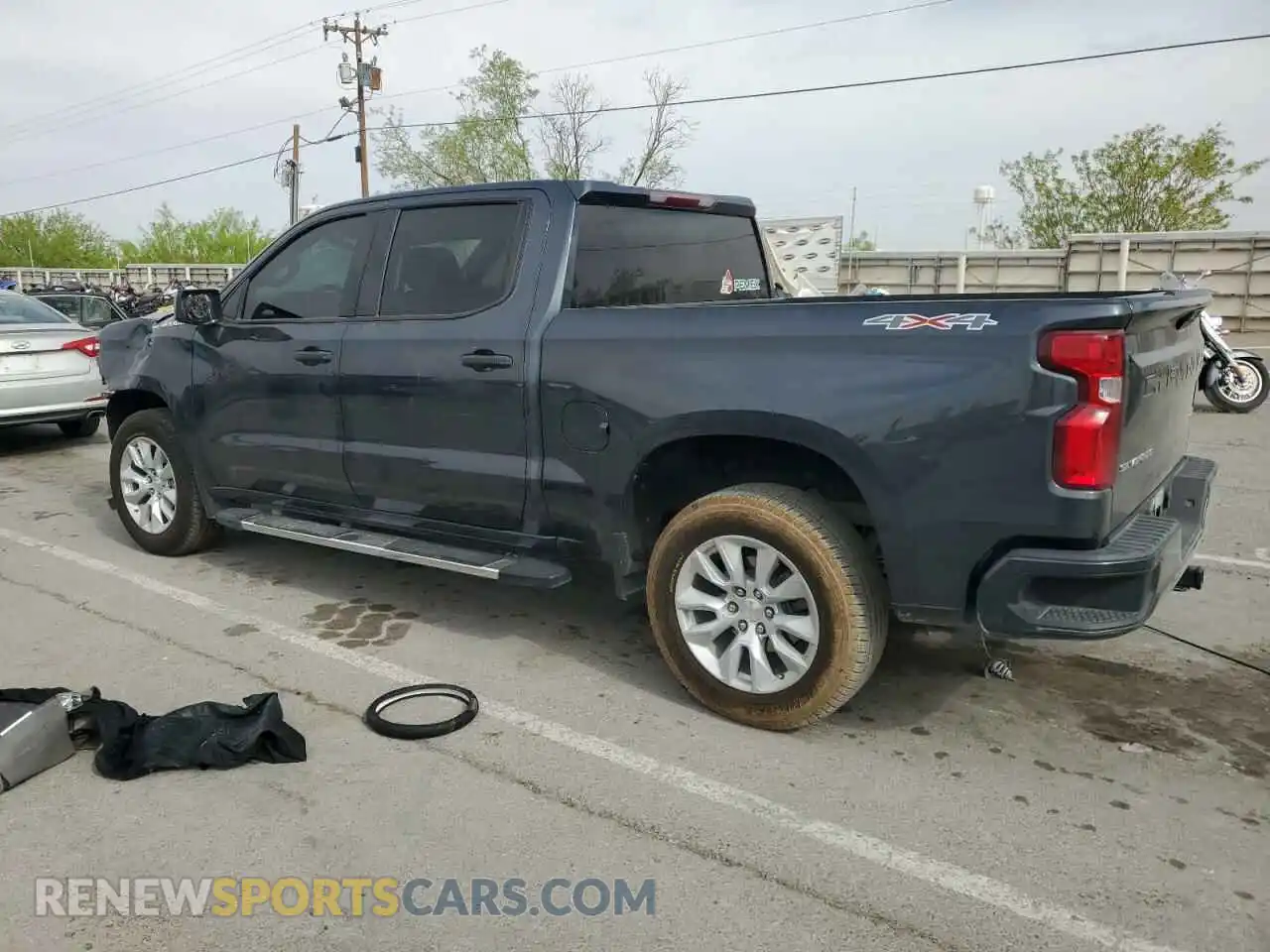 2 Photograph of a damaged car 1GCPYBEK3MZ393460 CHEVROLET ALL Models 2021