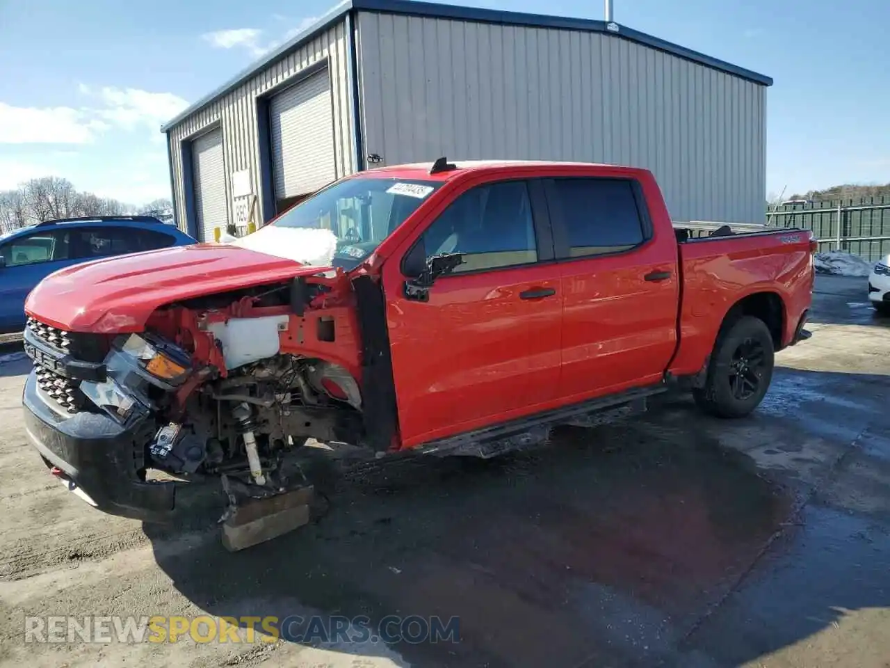 1 Photograph of a damaged car 1GCPYCEF2MZ258964 CHEVROLET ALL Models 2021