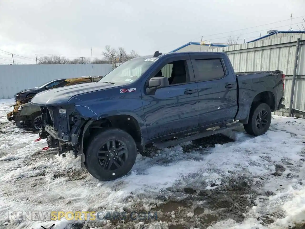 1 Photograph of a damaged car 1GCPYCEF3MZ235077 CHEVROLET ALL Models 2021