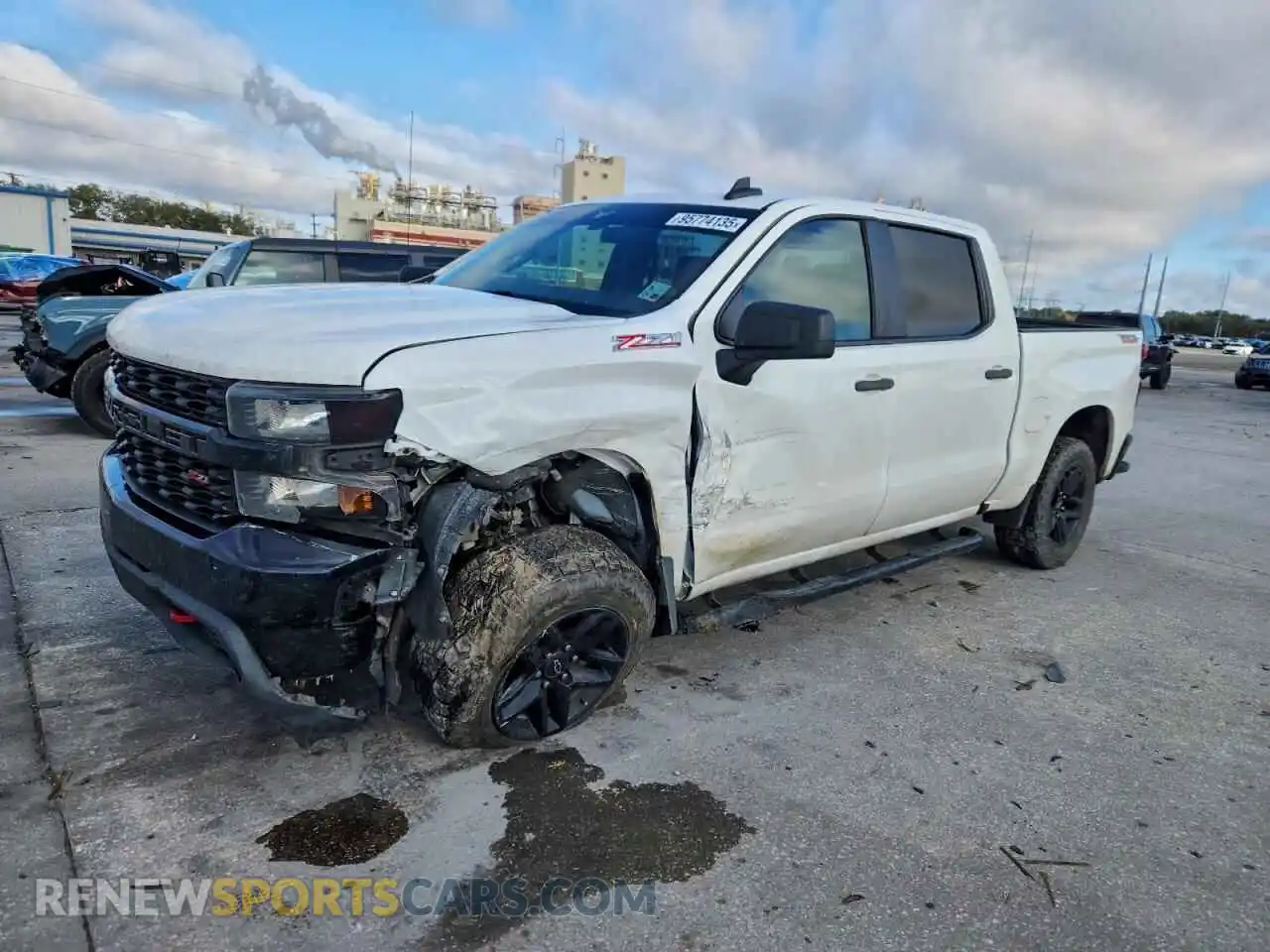 1 Photograph of a damaged car 1GCPYCEF3MZ389675 CHEVROLET ALL Models 2021