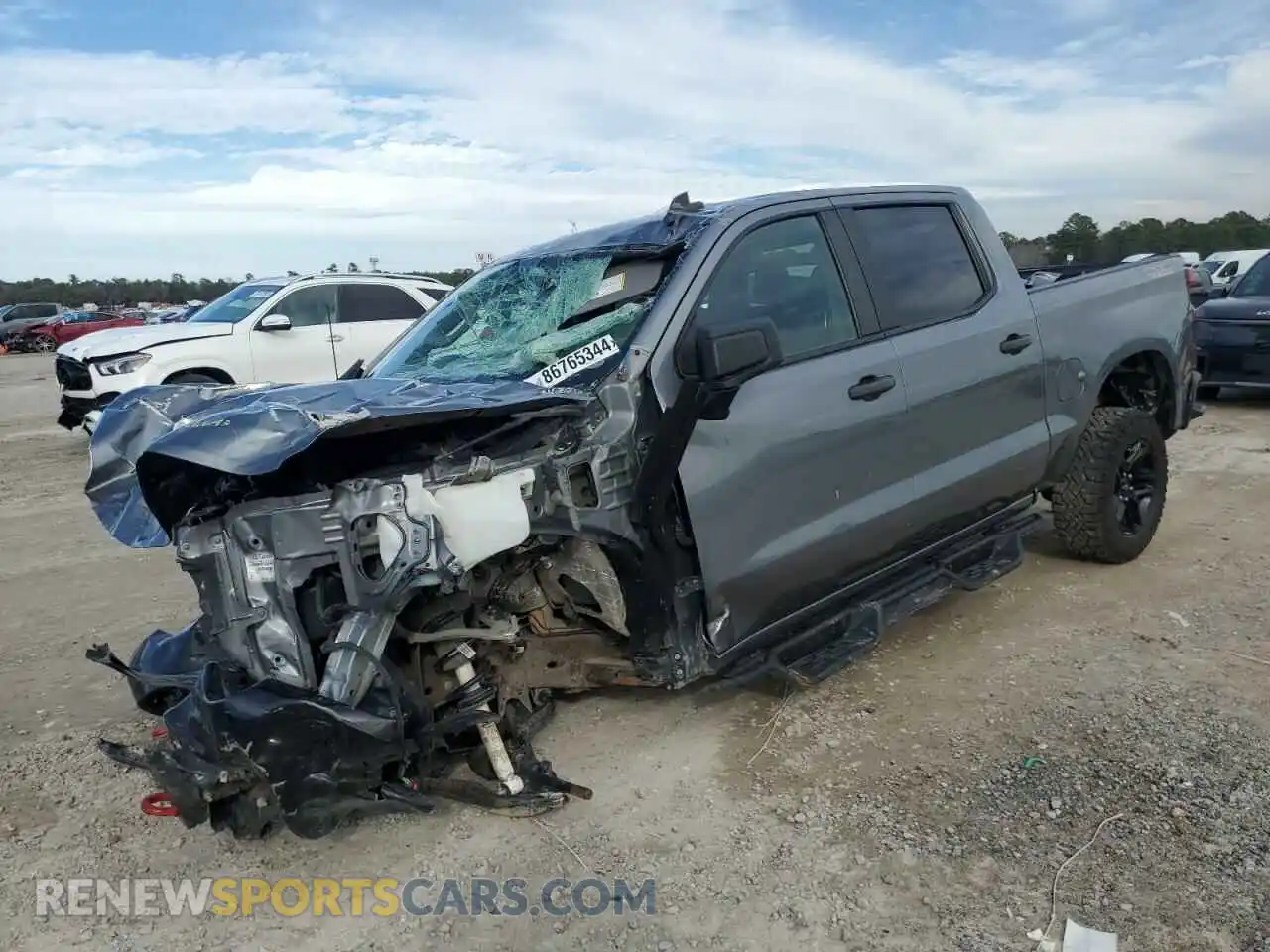 1 Photograph of a damaged car 1GCPYCEF5MZ286693 CHEVROLET ALL Models 2021