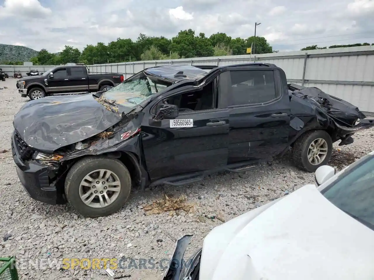 1 Photograph of a damaged car 1GCPYCEF5MZ295345 CHEVROLET ALL Models 2021