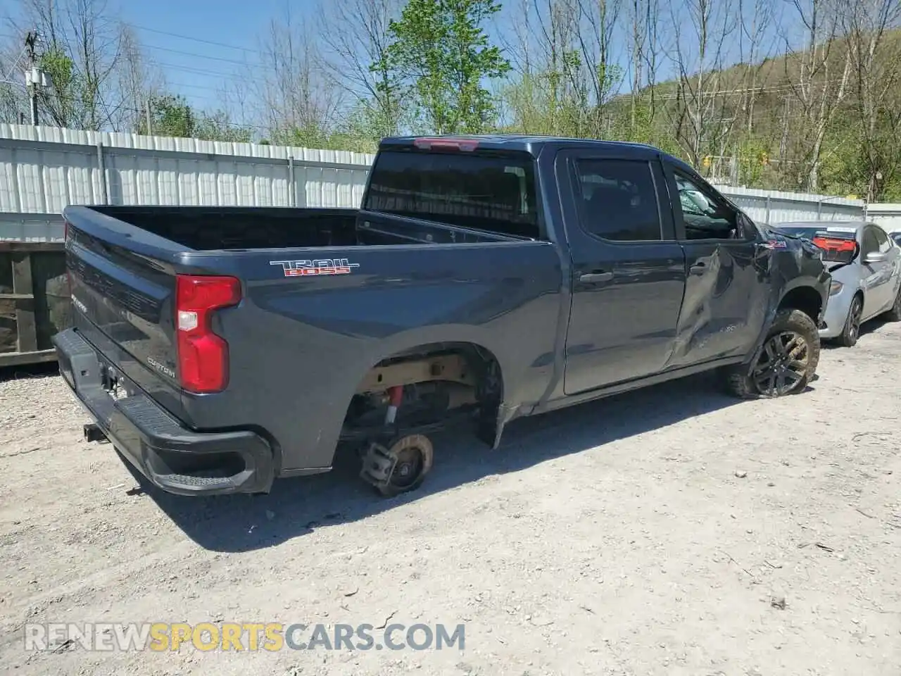 3 Photograph of a damaged car 1GCPYCEH7MZ234659 CHEVROLET ALL Models 2021