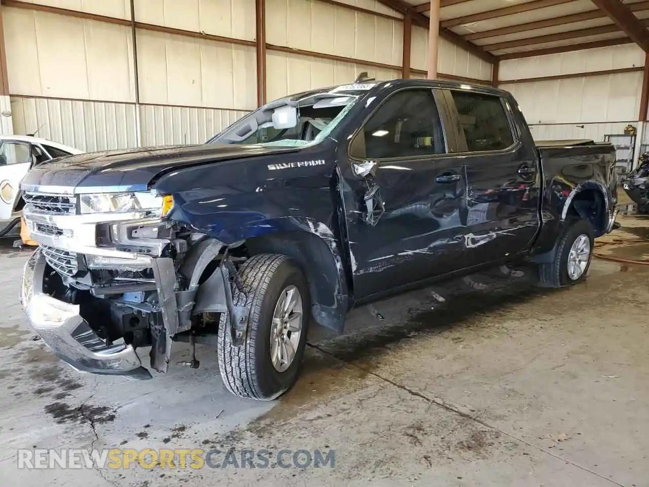 1 Photograph of a damaged car 1GCPYDEK9MZ268958 CHEVROLET ALL Models 2021
