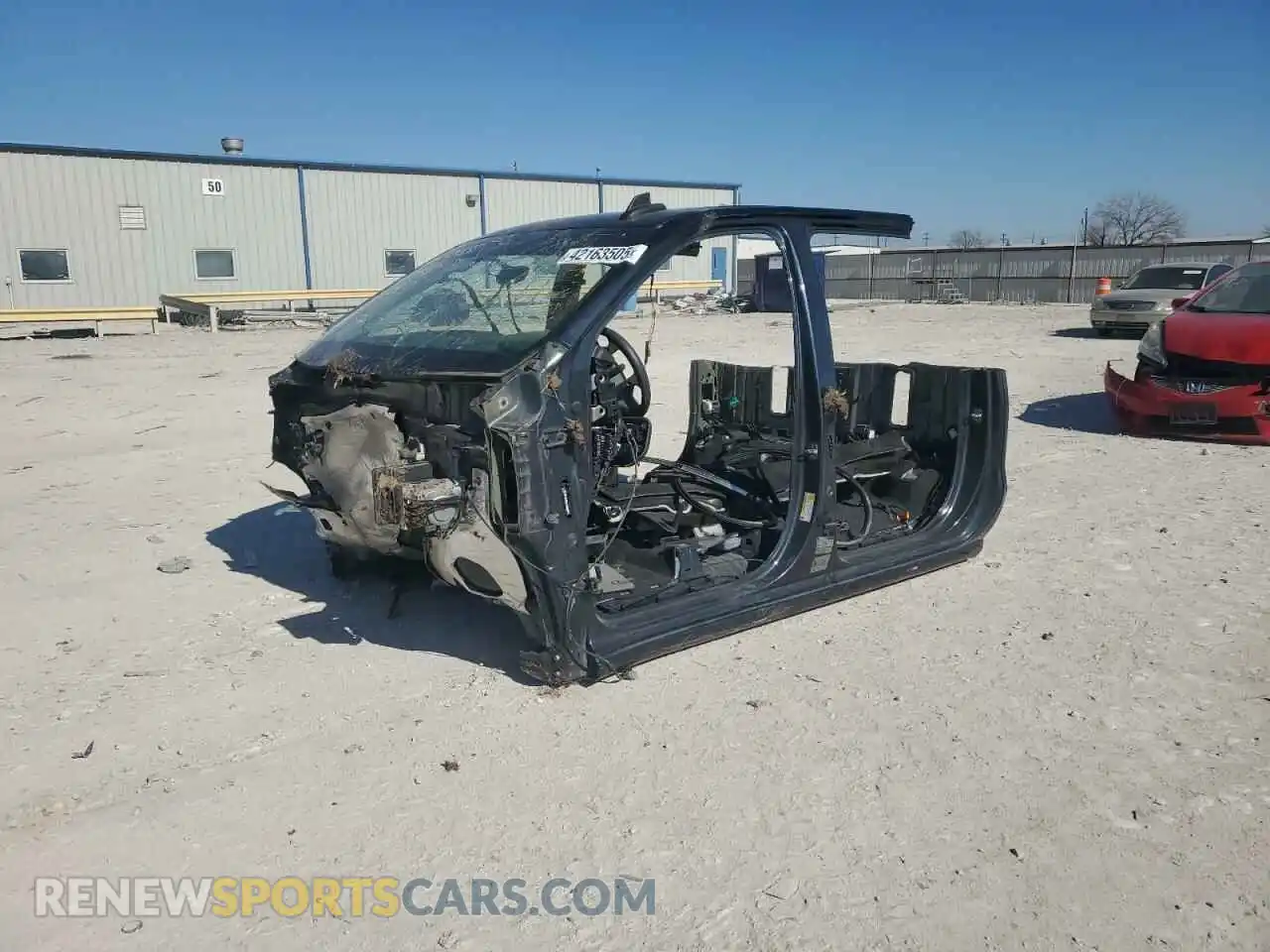 1 Photograph of a damaged car 1GCPYFED0MZ158894 CHEVROLET ALL Models 2021