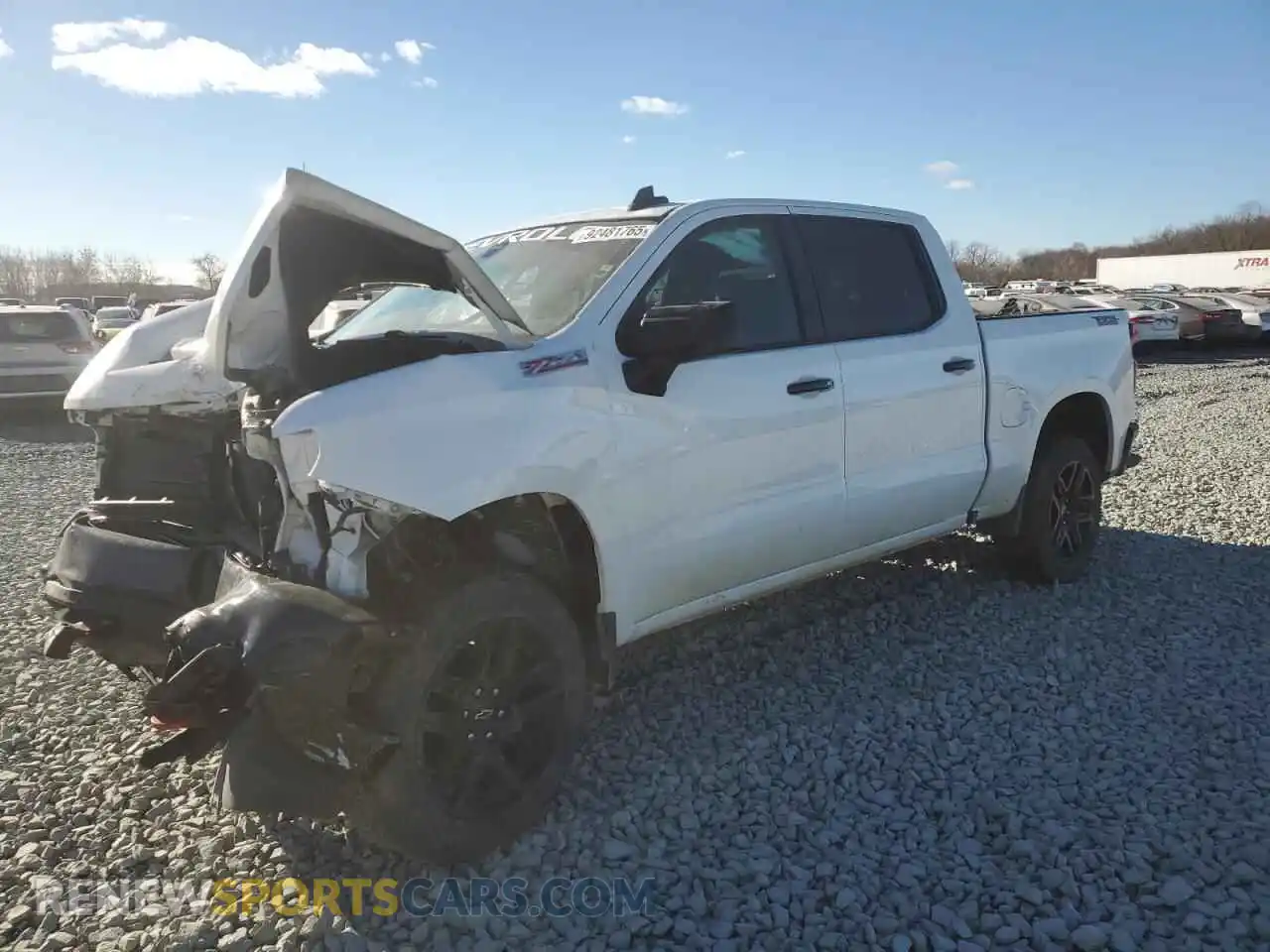 1 Photograph of a damaged car 1GCPYFED1MZ331144 CHEVROLET ALL Models 2021