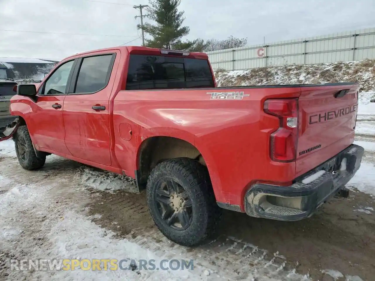 2 Photograph of a damaged car 1GCPYFED7MZ236197 CHEVROLET ALL Models 2021