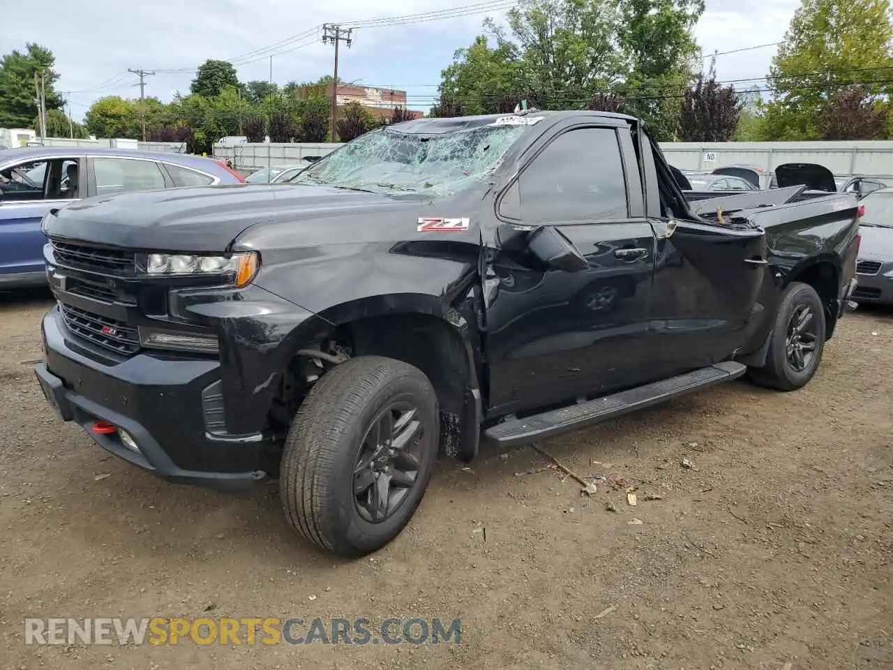 1 Photograph of a damaged car 1GCPYFED8MZ326507 CHEVROLET ALL Models 2021