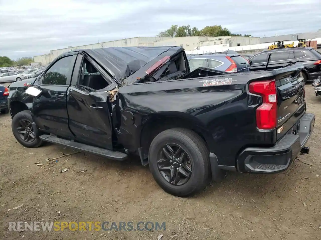 2 Photograph of a damaged car 1GCPYFED8MZ326507 CHEVROLET ALL Models 2021