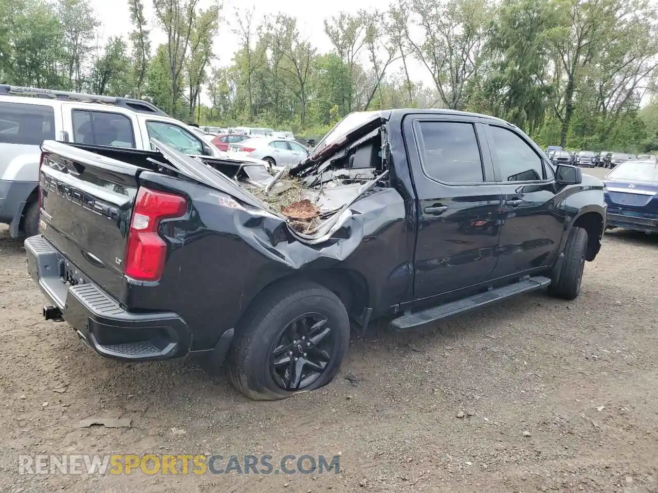 3 Photograph of a damaged car 1GCPYFED8MZ326507 CHEVROLET ALL Models 2021