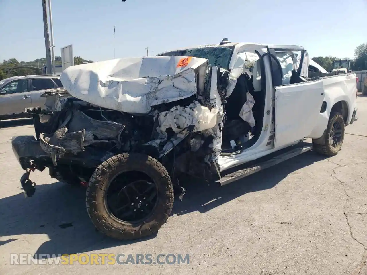 1 Photograph of a damaged car 1GCPYFED9MZ389955 CHEVROLET ALL Models 2021