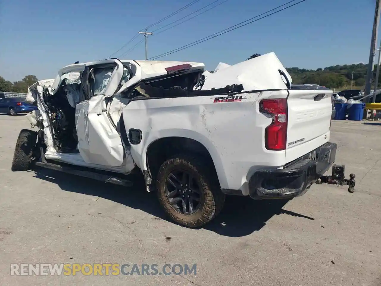2 Photograph of a damaged car 1GCPYFED9MZ389955 CHEVROLET ALL Models 2021