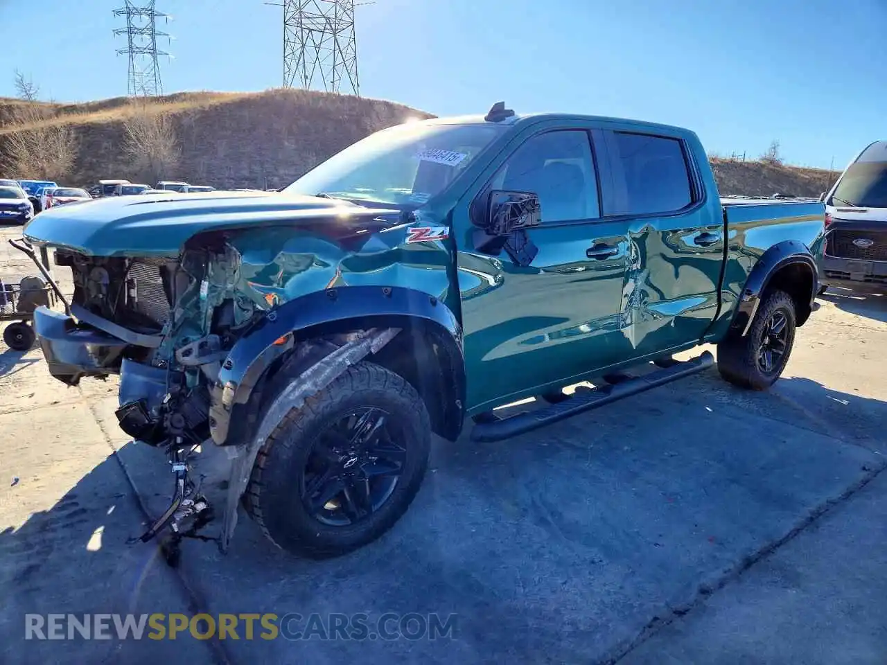 1 Photograph of a damaged car 1GCPYFEL5MZ436390 CHEVROLET ALL Models 2021