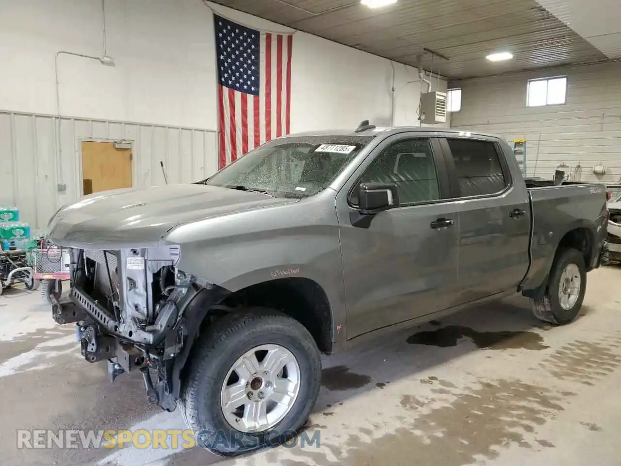 1 Photograph of a damaged car 1GCPYFEL6MZ230298 CHEVROLET ALL Models 2021