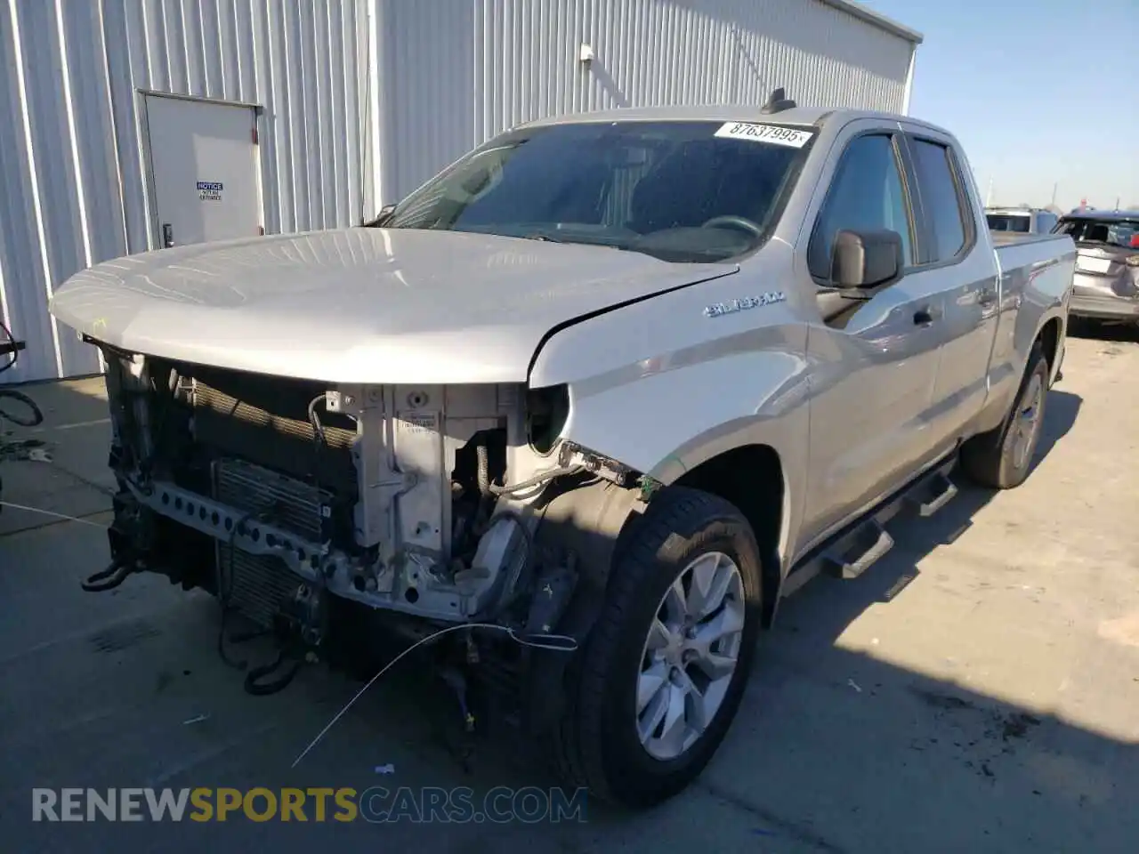 1 Photograph of a damaged car 1GCRWBEK0MZ188967 CHEVROLET ALL Models 2021