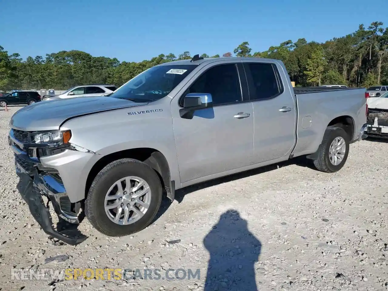 1 Photograph of a damaged car 1GCRWCED4MZ375393 CHEVROLET ALL Models 2021