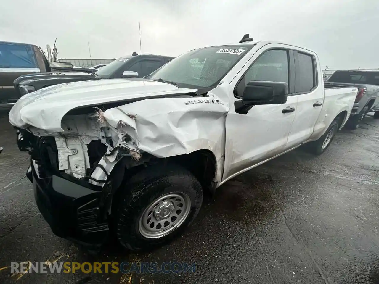 1 Photograph of a damaged car 1GCRYAEH0MZ440922 CHEVROLET ALL Models 2021