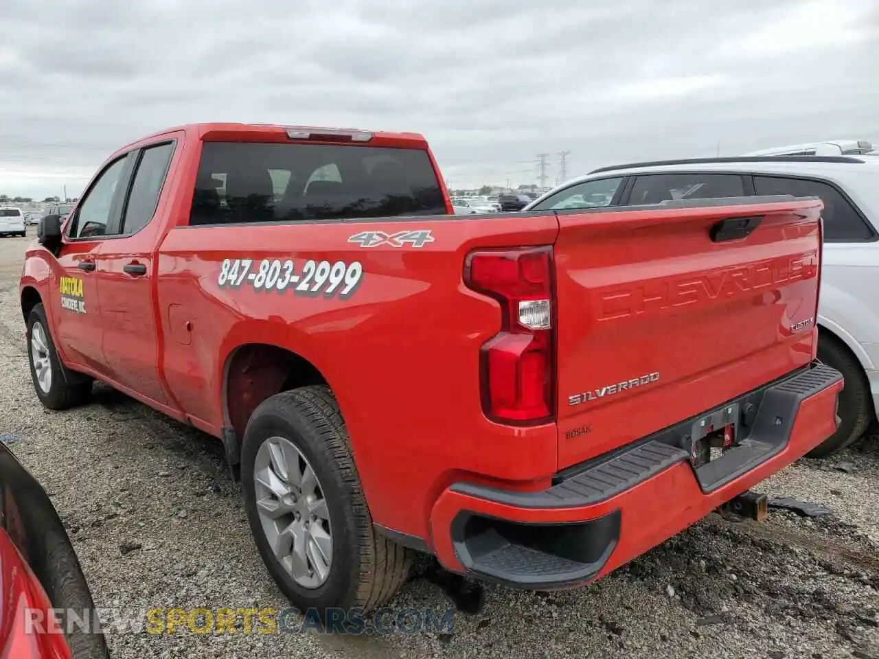 2 Photograph of a damaged car 1GCRYBEK5MZ357049 CHEVROLET ALL Models 2021
