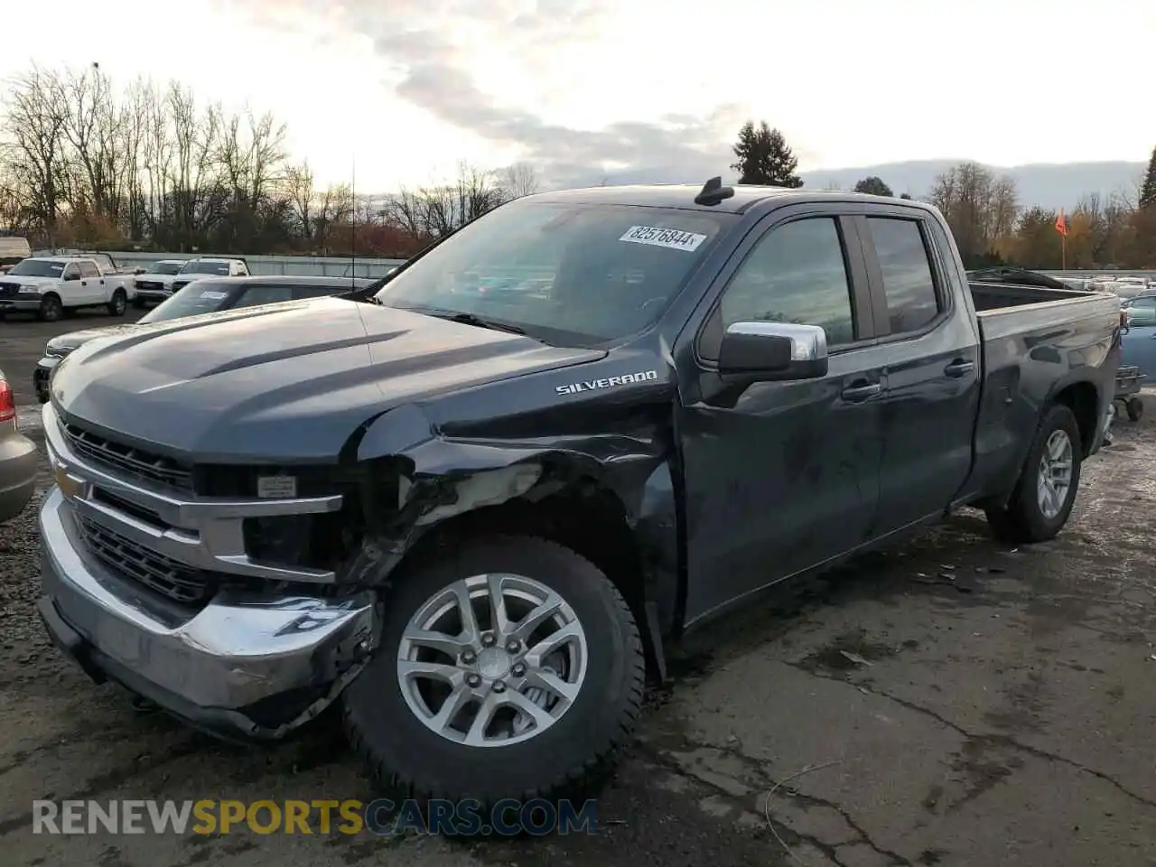 1 Photograph of a damaged car 1GCRYDED4MZ249972 CHEVROLET ALL Models 2021