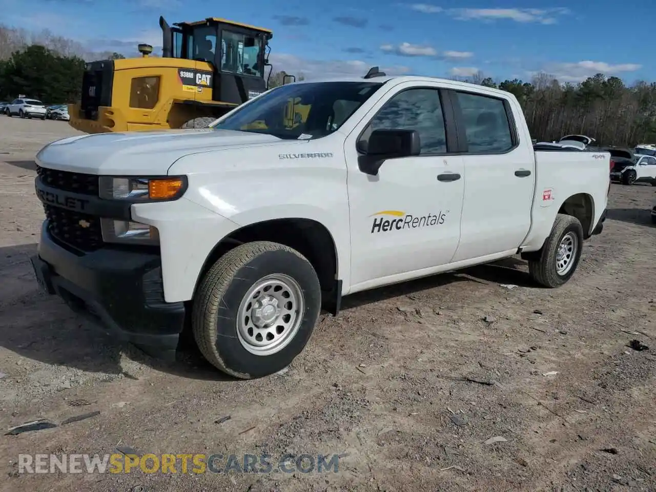 1 Photograph of a damaged car 1GCUYAEF3MZ323800 CHEVROLET ALL Models 2021