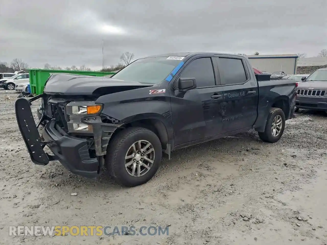 1 Photograph of a damaged car 1GCUYAEF8MZ158617 CHEVROLET ALL Models 2021