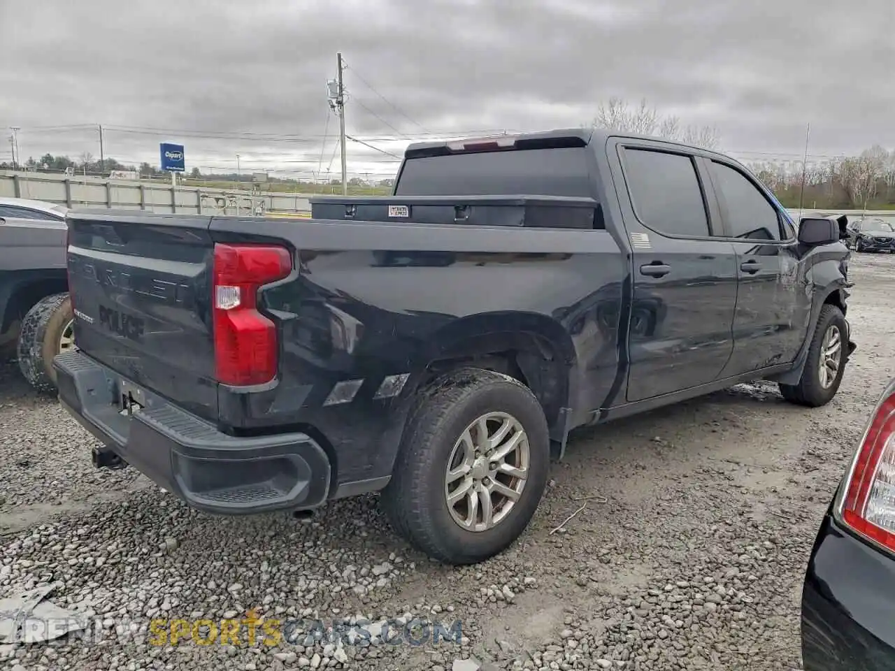 3 Photograph of a damaged car 1GCUYAEF8MZ158617 CHEVROLET ALL Models 2021