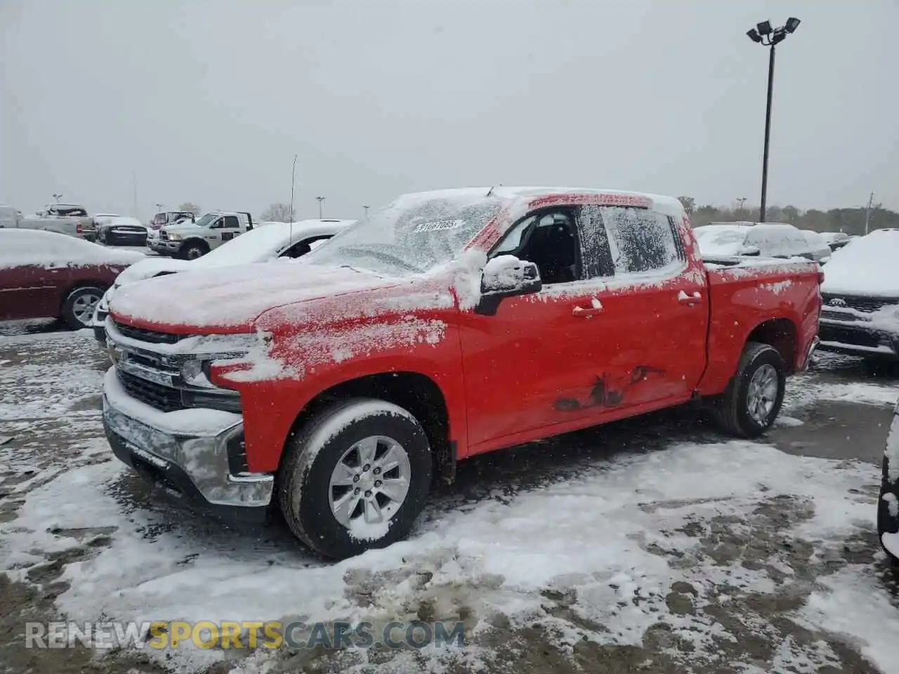 1 Photograph of a damaged car 1GCUYDED1MZ428447 CHEVROLET ALL Models 2021