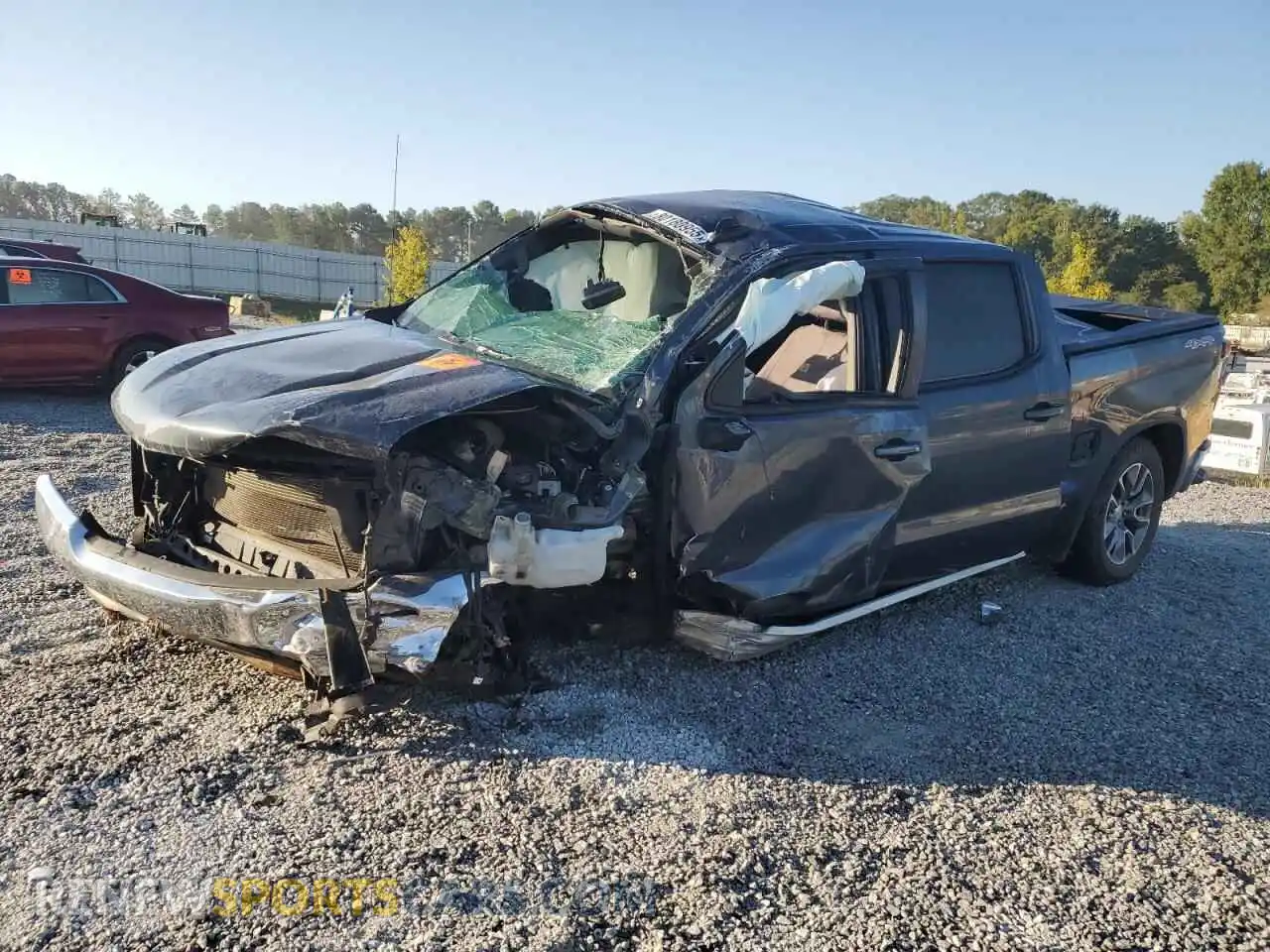 1 Photograph of a damaged car 1GCUYDED4MZ293982 CHEVROLET ALL Models 2021