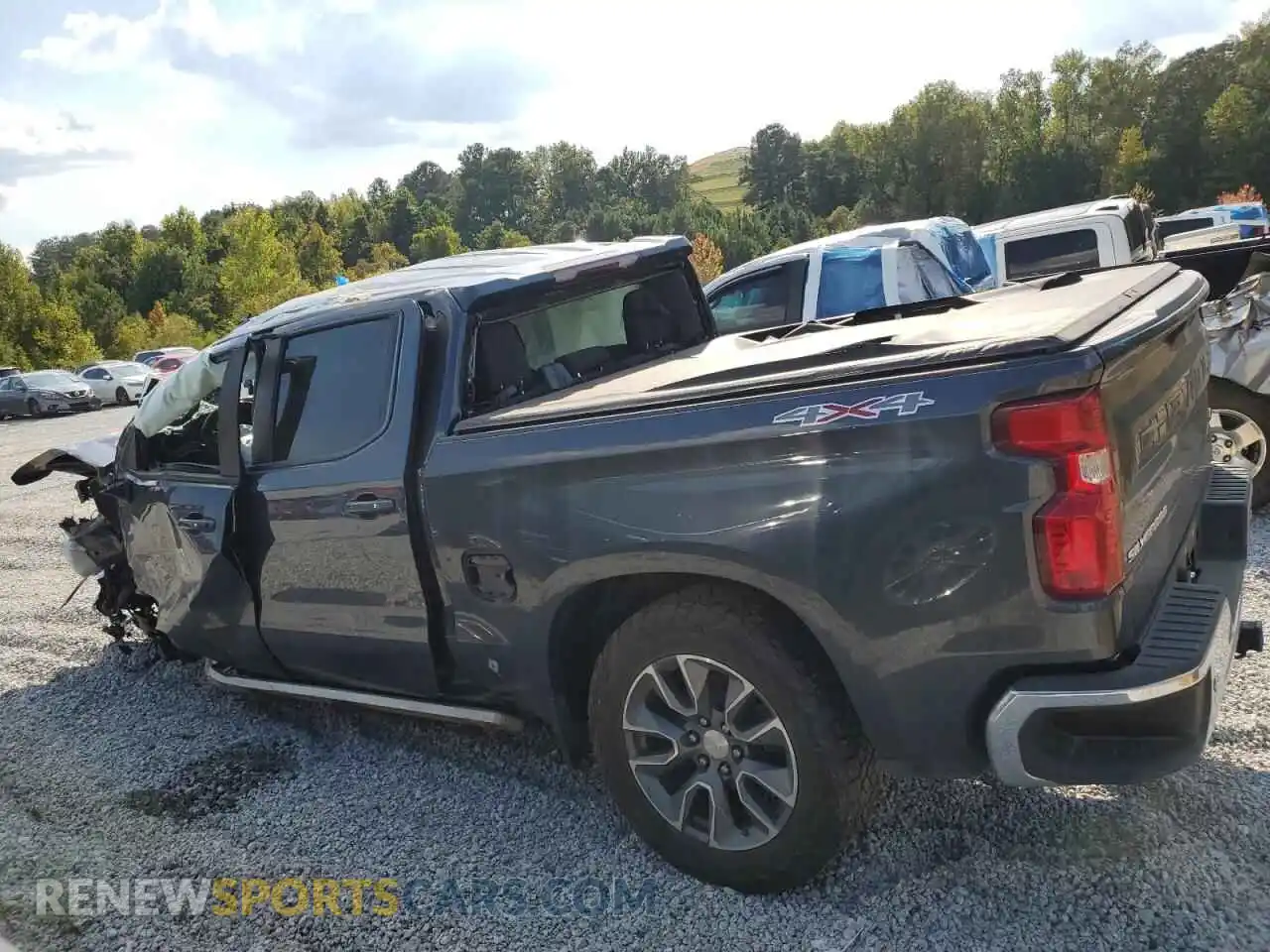 2 Photograph of a damaged car 1GCUYDED4MZ293982 CHEVROLET ALL Models 2021